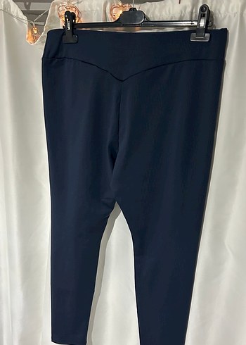 Lacivert Basic Kadın Tayt - Görsel 2