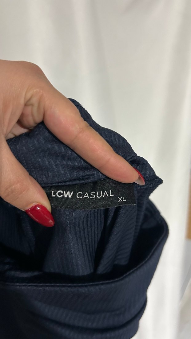 Lacivert Basic Kadın Tayt - Görsel 3