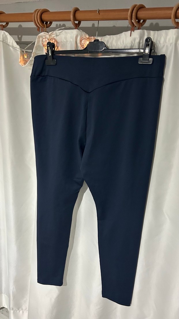 Lacivert Basic Kadın Tayt - Görsel 2