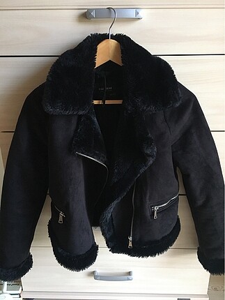 Siyah Biker Ceket