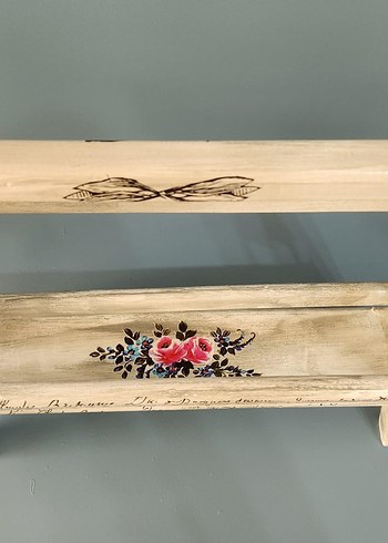 Beyaz antika gazetelik dergilik - Görsel 7