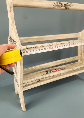 Beyaz antika gazetelik dergilik - Görsel 6