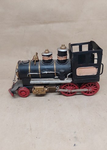 Klasik Siyah lokomotif Tren - Görsel 3