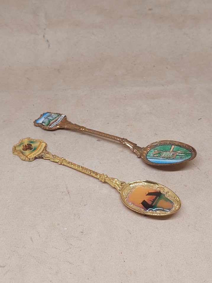 rus hatıra kaşıkları pirinç malzeme - Görsel 3