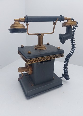 antika eski Telefon - Görsel 5