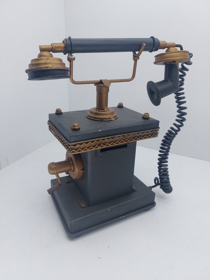 antika eski Telefon - Görsel 5