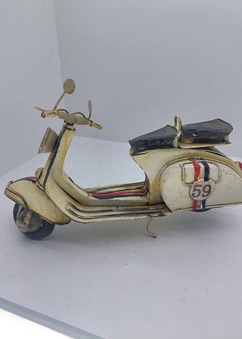 buyuk metal scooter motosiklet - Görsel 3