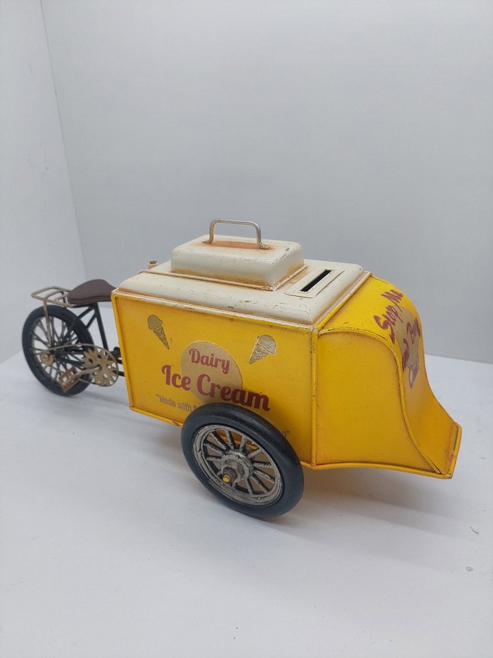 3 tekerlek dondurma arabası - Görsel 2