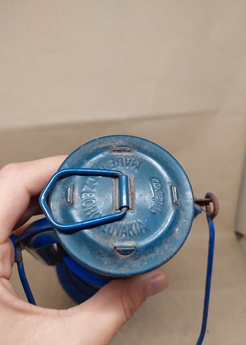 Beden mavi Renk Mavi Renkli Metal Fener gemici