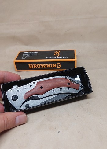 Browning Katlanır Çakı Koyu Kahverengi