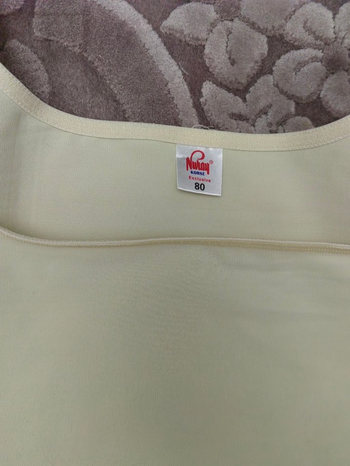 Bej Midi Korse - Görsel 3