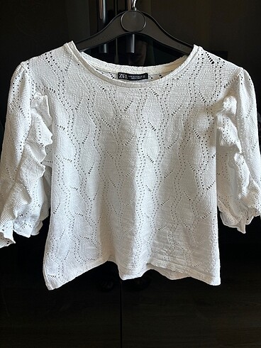 Zara beyaz bluz