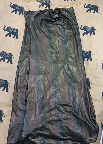 Straplez elbise - Görsel 4