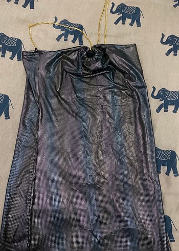 Straplez elbise - Görsel 3