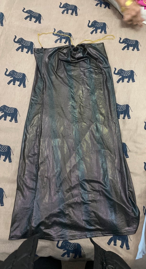 Straplez elbise - Görsel 4