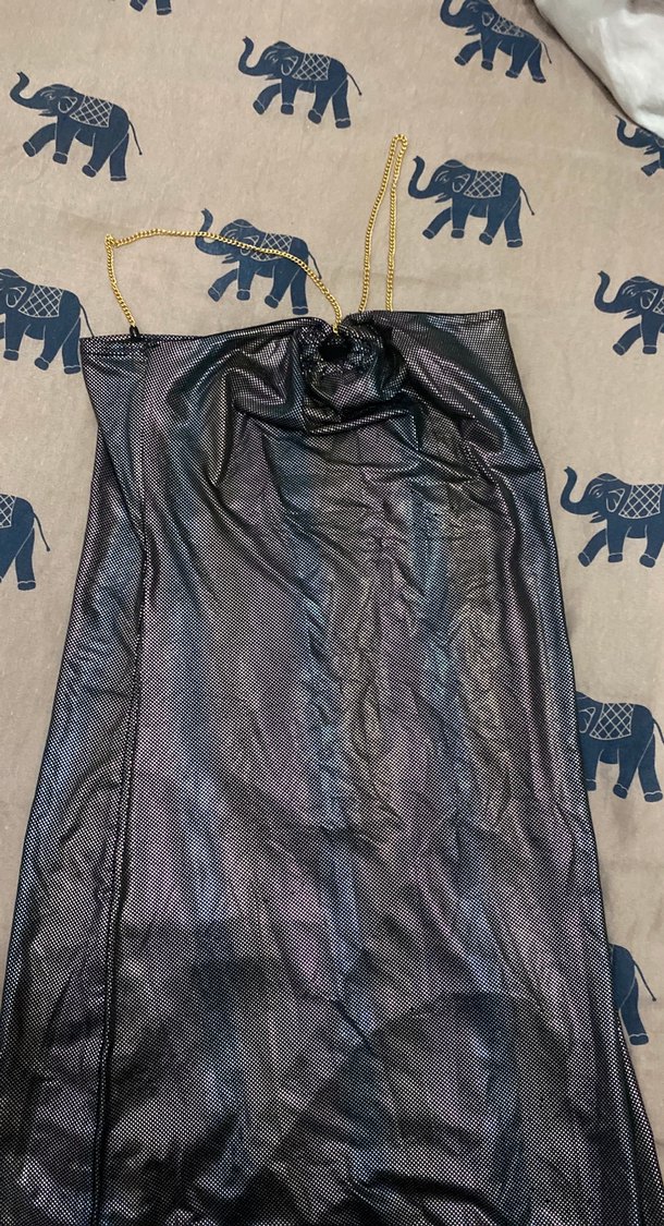 Straplez elbise - Görsel 3