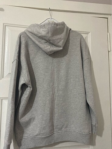 m Beden gri Renk Kapüşonlu sweathshirt