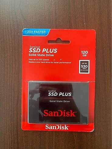 SanDisk SSD Plus 120GB 530MB-310MB/s Sata 3 2.5? SSD