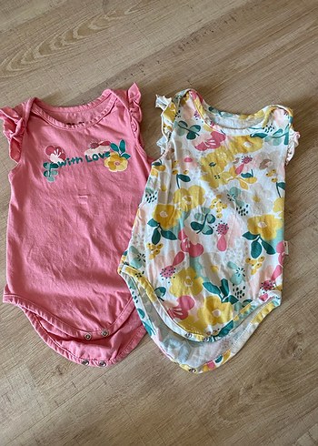 Kız Bebek Dantelli Kolsuz Çıtçıtlı Body