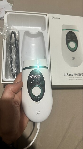 Lazer epilasyon cihazı çok az kullanıldı