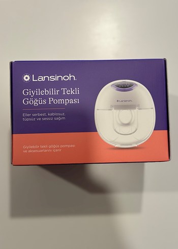 Lansinoh Giyilebilir Tekli Göğüs Pompası - Görsel 6