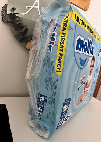 Molfix 4 Numara 100 Adet Bebek Bezi - Görsel 2
