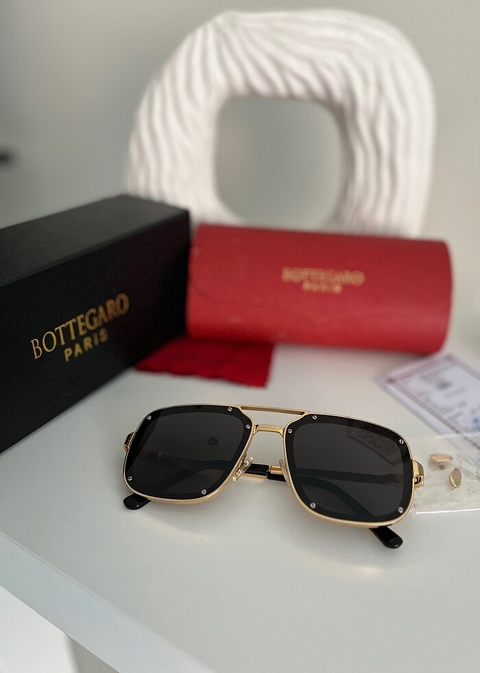 Bottegaro Paris Güneş Gözlüğü ? Orijinal Kutu & Aksesuarlarla - Görsel 2