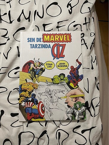 Sen de marvel tarzında çiz kitap