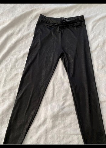 Zara Siyah Yılan Desenli Tayt - Görsel 2