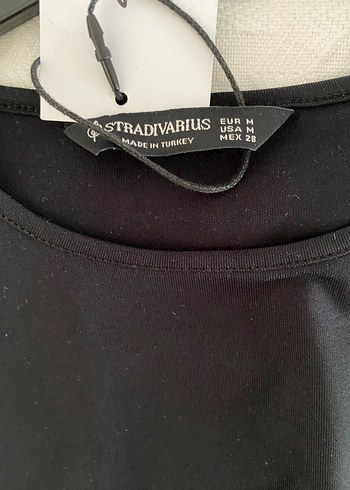 Stradivarius Stradivarius Siyah Uzun Elbise