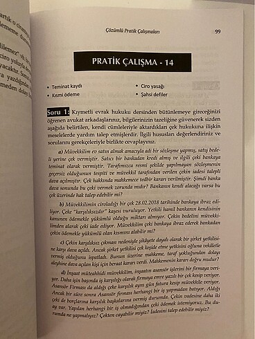  Beden Kıymetli Evrak Hukuku Pratik Kitabı