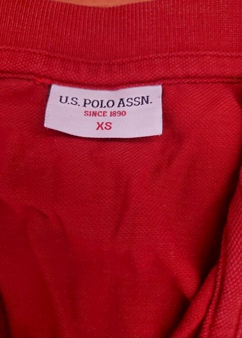 U.S Polo Assn. kırmızı uzun kollu sweatshirt