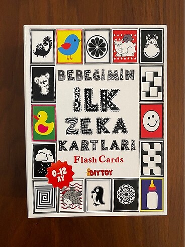 Diytoys flash cards Bebeğimin Zeka Kartları