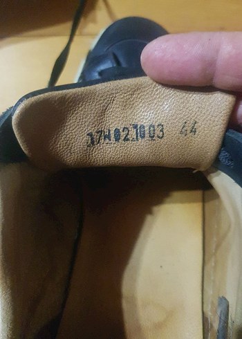 Siyah Deri Erkek Spor Ayakkabı - Görsel 4