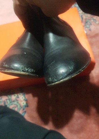 Kahverengi Deri Tokalı Kadın Topuklu Bot - Görsel 7