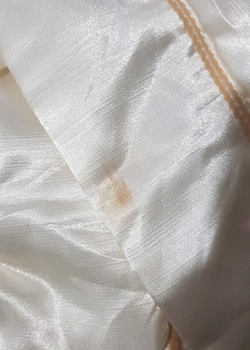 Parlak Krem Düz Yatak Örtüsü - Görsel 9