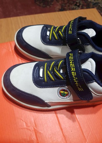 Beyaz Lacivert Erkek Çocuk Spor Ayakkabı - Görsel 2