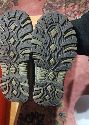 Gri Erkek Çocuk Sneaker - Yılan Desenli Velcro - Görsel 4