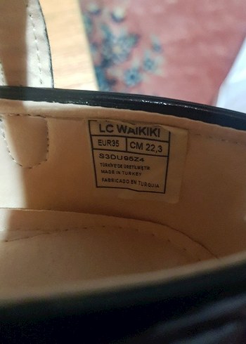 Kız Çocuk Siyah Kemerli Babet - Görsel 7