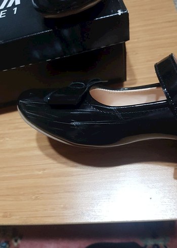 Kız Çocuk Siyah Kemerli Babet - Görsel 5