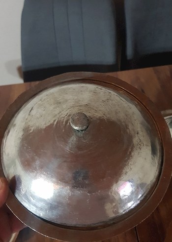 Antika Bakır Sahan Seti 5li - Görsel 6