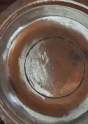 Antika Bakır Sahan Seti 5li - Görsel 5