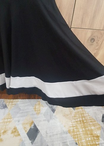 36 Beden siyah Renk Siyah Piliseli Midi Kadın Elbise