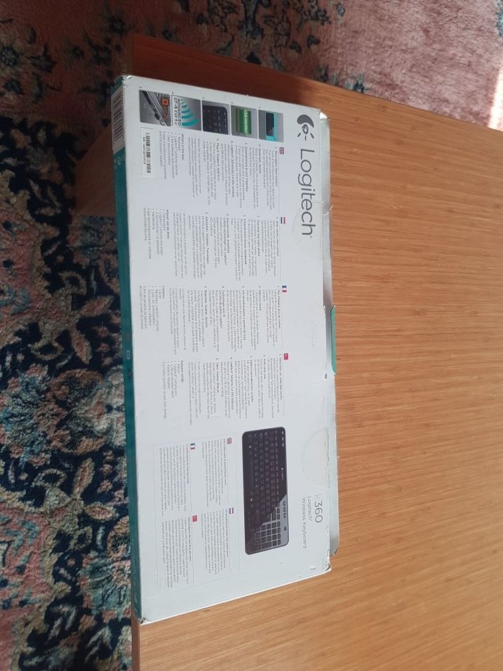 Logitech Siyah Kablosuz Klavye - Görsel 2