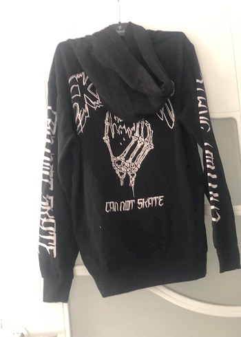 s/m Beden zöerkek kapüşonlu sweatshirt