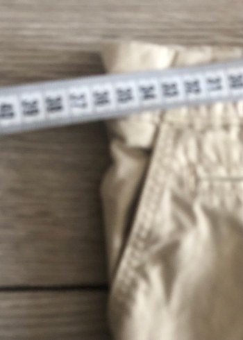 Bej Keten Erkek Pantolon - Görsel 6