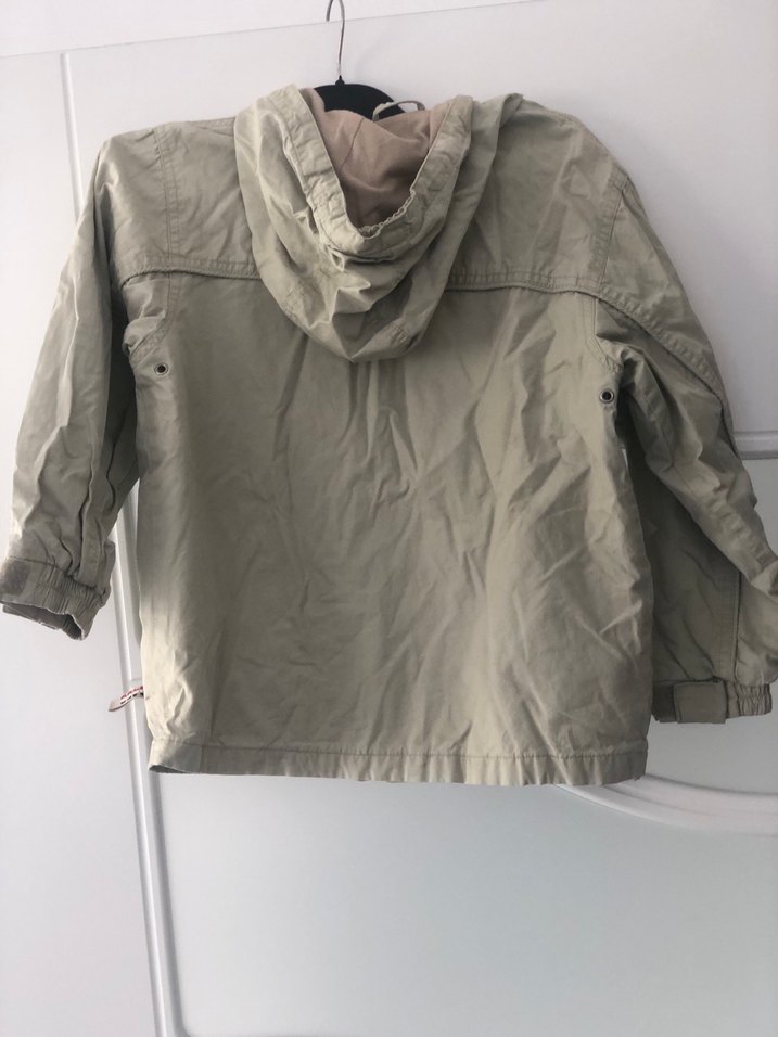 Gri Fermuarlı Erkek Çocuk Ceket - Görsel 4