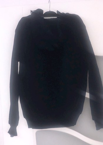 Tommy Hilfiger Siyah Fermuarlı Sweatshirt - Görsel 2