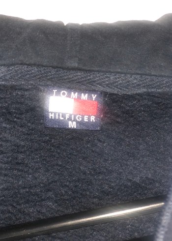 Tommy Hilfiger Siyah Fermuarlı Sweatshirt - Görsel 3