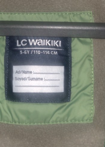 Erkek Çocuk Yeşil Fermuarlı Mont - Görsel 3